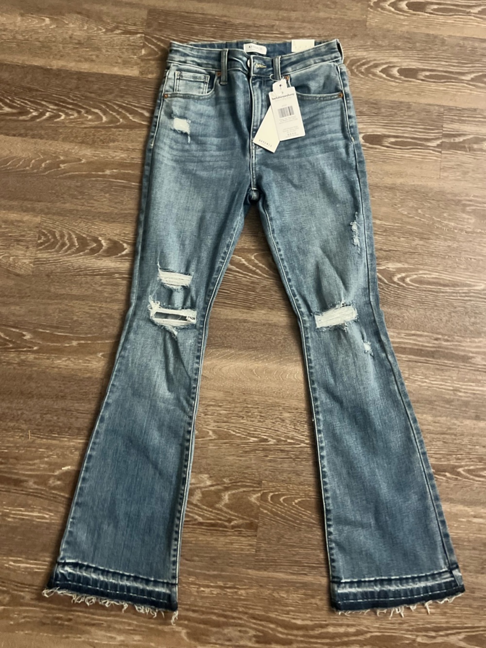 Berkshire Light Blue Distressed Skinny Jeans
